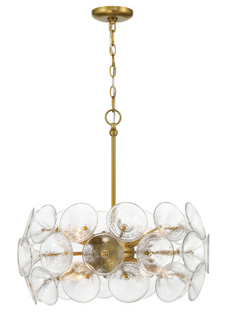 Mid. Chandeliers Starburst by Minka-Lavery ( 7 | 3658-695 Winter ) 