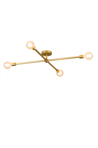 Semi-Flush Mts. Geometric/Linear by Meyda Tiffany ( 57 | 189039 Pronograde ) 