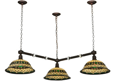 Linear/Island 3 Light Bar by Meyda Tiffany ( 57 | 128708 Tiffany Roman ) 