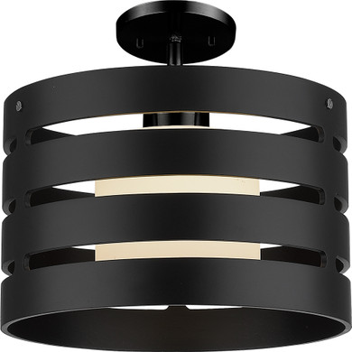 Semi-Flush Mts. Drum Shade by Maxilite ( 501 | MX 3373G-07-07 Roby ) 