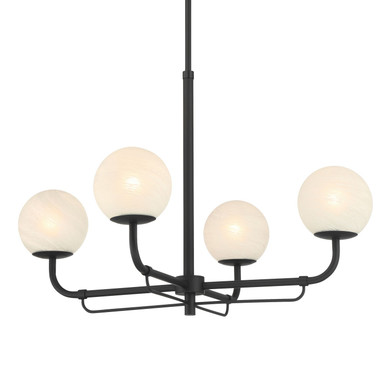 Mid. Chandeliers Glass Up by Minka-Lavery ( 7 | 3797-899 Whitehall ) 
