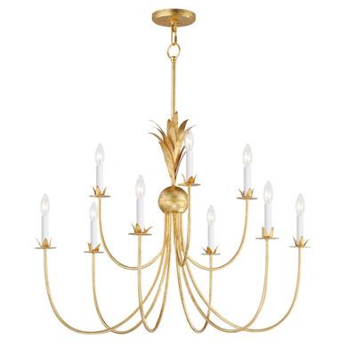 Mid. Chandeliers Candle by Maxim ( 16 | 2889GL Paloma ) 