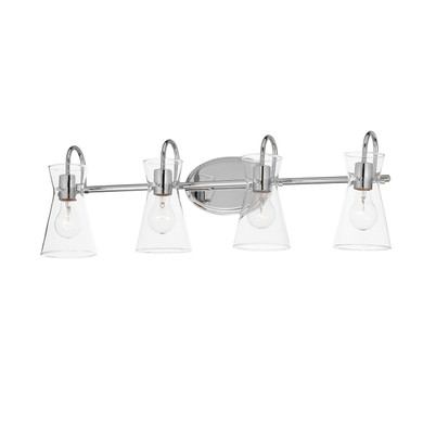 Bathroom Fixtures Four Lights by Maxim ( 16 | 12484CLPC Ava ) 