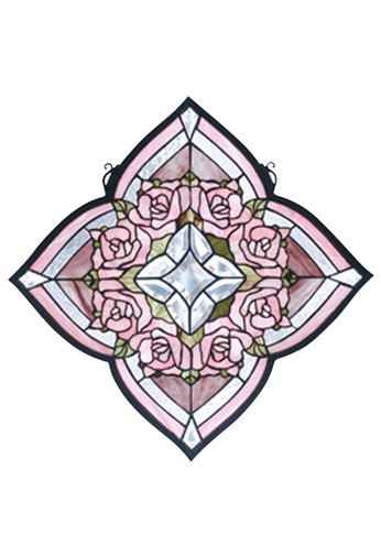 Home Accents Tiffany Windows/Wall Panels by Meyda Tiffany ( 57 | 72642 Ring Of Roses ) 