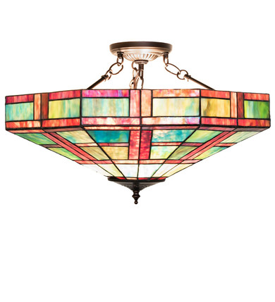 Semi-Flush Mts. Bowl Style by Meyda Tiffany ( 57 | 261297 Gillette ) 