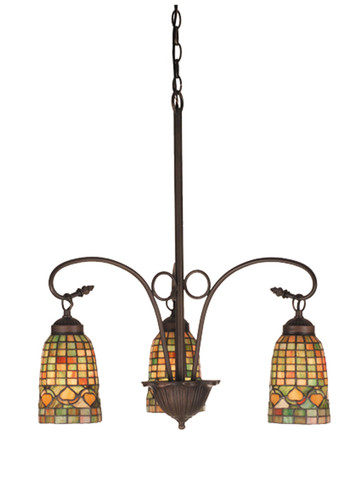 Mid. Chandeliers Glass Down by Meyda Tiffany ( 57 | 73983 Tiffany Acorn ) 
