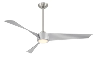 Fans Ceiling Fans by Minka Aire ( 15 | F774L-BN/SL Pike ) 
