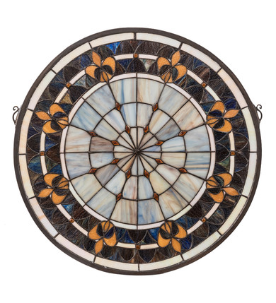 Home Accents Tiffany Windows/Wall Panels by Meyda Tiffany ( 57 | 49840 Fleur-De-Lis ) 