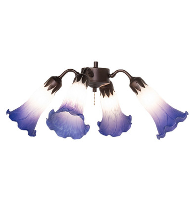Fans Light Kits by Meyda Tiffany ( 57 | 261522 Blue/White ) 