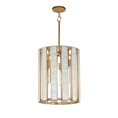 Foyer/Hall Lanterns Glass w/Frame by Maxim ( 16 | 12802CZNAB Miramar ) 
