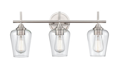 Bathroom Fixtures Three Lights by Millennium ( 59 | 9703-BN Ashford ) 