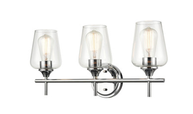 Bathroom Fixtures Three Lights by Millennium ( 59 | 9703-CH Ashford ) 