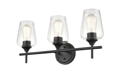 Bathroom Fixtures Three Lights by Millennium ( 59 | 9703-MB Ashford ) 