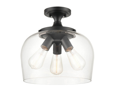 Semi-Flush Mts. Glass Down by Millennium ( 59 | 9713-MB Ashford ) 