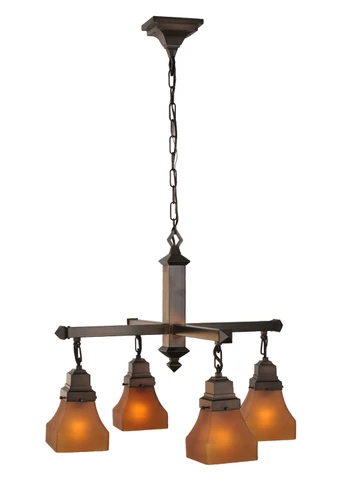 Mid. Chandeliers Glass Down by Meyda Tiffany ( 57 | 50363 Bungalow ) 