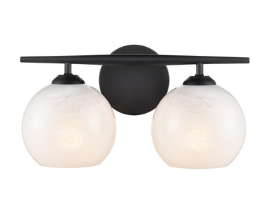 Bathroom Fixtures Two Lights by Millennium ( 59 | 18102-MB Kimorra ) 