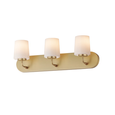 Bathroom Fixtures Three Lights by Maxim ( 16 | 12893WTNAB Durham ) 