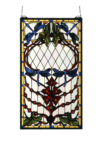 Home Accents Tiffany Windows/Wall Panels by Meyda Tiffany ( 57 | 77734 Dragonfly Allure ) 