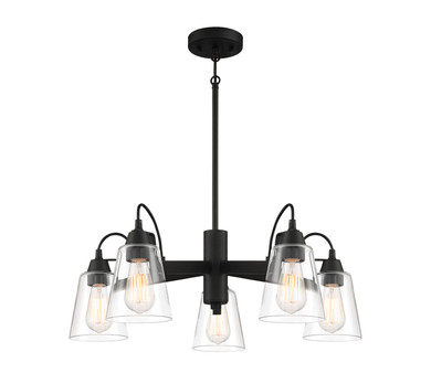 Mid. Chandeliers Glass Down by Minka-Lavery ( 7 | 3995-66A Beckonridge ) 