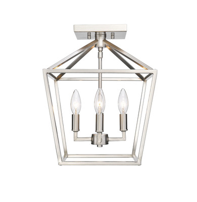 Semi-Flush Mts. Cage by Millennium ( 59 | 3334-SN ) 