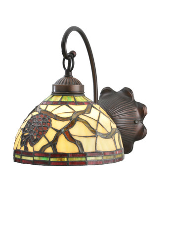 Sconces Single Glass by Meyda Tiffany ( 57 | 106289 Pinecone ) 