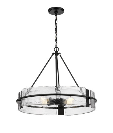 Mid. Chandeliers Drum Shade by Millennium ( 59 | 19504-MB Rezi ) 
