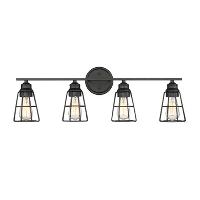 Bathroom Fixtures Four Lights by Millennium ( 59 | 3384-MB ) 