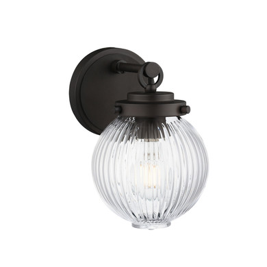 Sconces Single Glass by Maxim ( 16 | 15191CROI Kasbah ) 