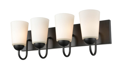 Bathroom Fixtures Four Lights by Millennium ( 59 | 9814-MB Ivey Lake ) 