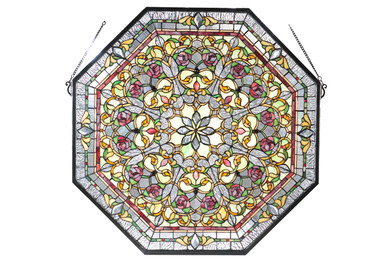 Home Accents Tiffany Windows/Wall Panels by Meyda Tiffany ( 57 | 107223 Floral ) 