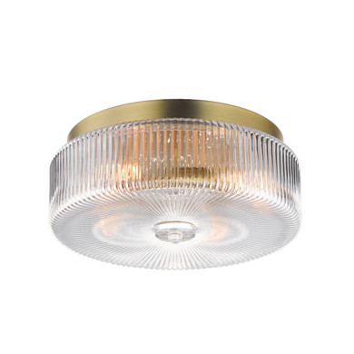 Flush Mounts Drum Shade by Maxim ( 16 | 15199CRSBR Kasbah ) 