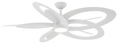 Fans Ceiling Fans by Minka Aire ( 15 | F862L-WHF Pinup ) 