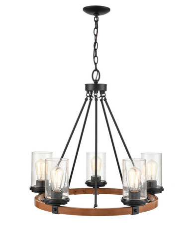 Mid. Chandeliers Glass Up by Millennium ( 59 | 3825-MB/WG Taos ) 