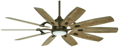 Fans Ceiling Fans by Minka Aire ( 15 | F864L-HBZ Barn ) 
