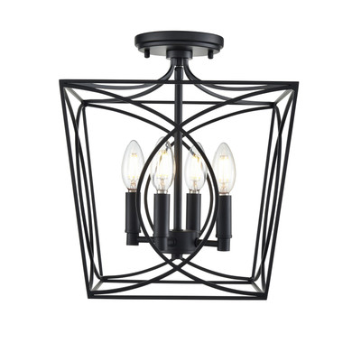 Semi-Flush Mts. Cage by Millennium ( 59 | 4004-MB Tracy ) 