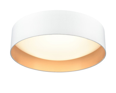 Flush Mounts Drum Shade by Millennium ( 59 | 4031-WH Rosata ) 