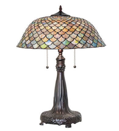 Lamps Table by Meyda Tiffany ( 57 | 273849 Tiffany Fishscale ) 