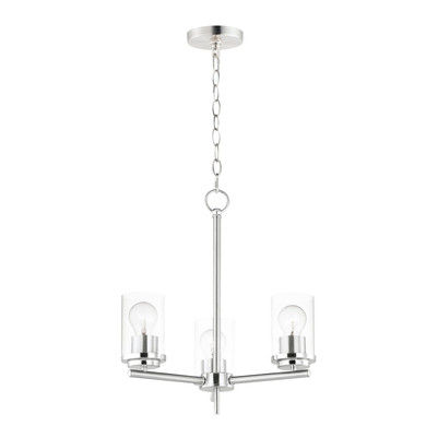 Mini Chandeliers Glass Shade by Maxim ( 16 | 10203CLSN Corona ) 