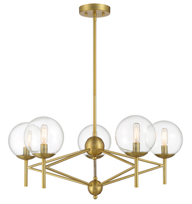 Mid. Chandeliers Glass Down by Minka-Lavery ( 7 | 2795-695 Auresa ) 