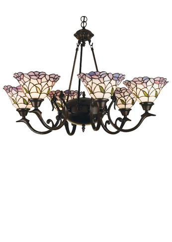 Mid. Chandeliers Glass Up by Meyda Tiffany ( 57 | 27398 Daffodil Bell ) 