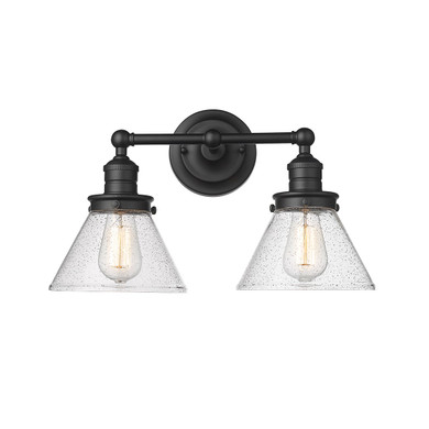 Bathroom Fixtures Two Lights by Millennium ( 59 | 4142-MB Eyden ) 