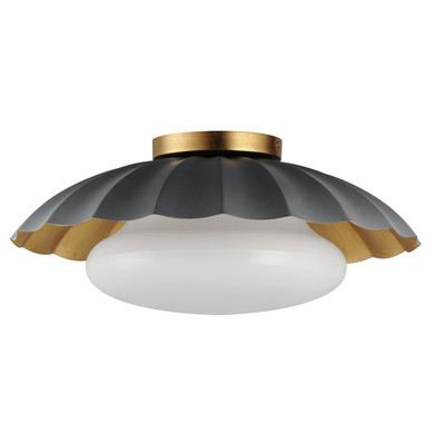 Flush Mounts Metal Shade by Maxim ( 16 | 18059DGGL Primrose ) 
