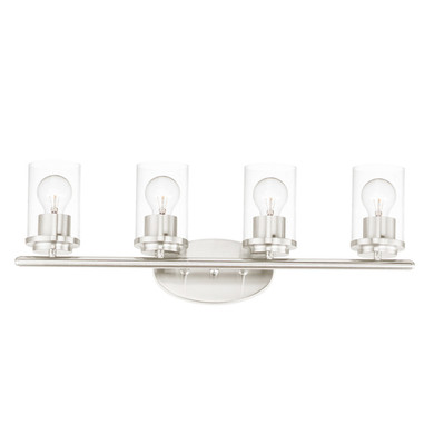 Bathroom Fixtures Four Lights by Maxim ( 16 | 10214CLSN Corona ) 