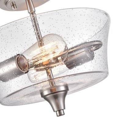 Semi-Flush Mts. Bowl Style by Millennium ( 59 | 2110-BN Caily ) 