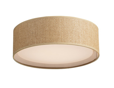 Flush Mounts Drum Shade by Maxim ( 16 | 10220GC Prime ) 