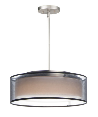 Pendants Drum Shade by Maxim ( 16 | 10224BOSN Prime ) 