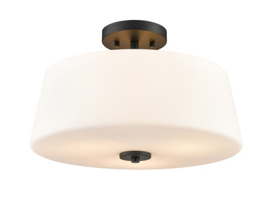 Semi-Flush Mts. Bowl Style by Millennium ( 59 | 214103-MB Laphia ) 
