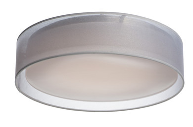 Flush Mounts Drum Shade by Maxim ( 16 | 10232WO Prime ) 