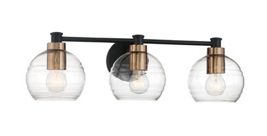 Bathroom Fixtures Three Lights by Minka-Lavery ( 7 | 4913-653 Keyport ) 