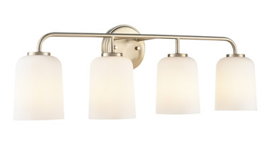 Bathroom Fixtures Four Lights by Millennium ( 59 | 214104-MG Laphia ) 